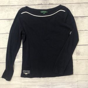 Ralph Lauren Navy Shirt Size Medium